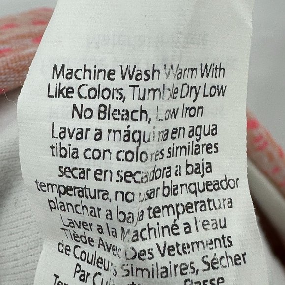 Beyond Yoga Leggings Womens Pull On Cropped Stretch Pattern Coral S - Picture 9 of 10